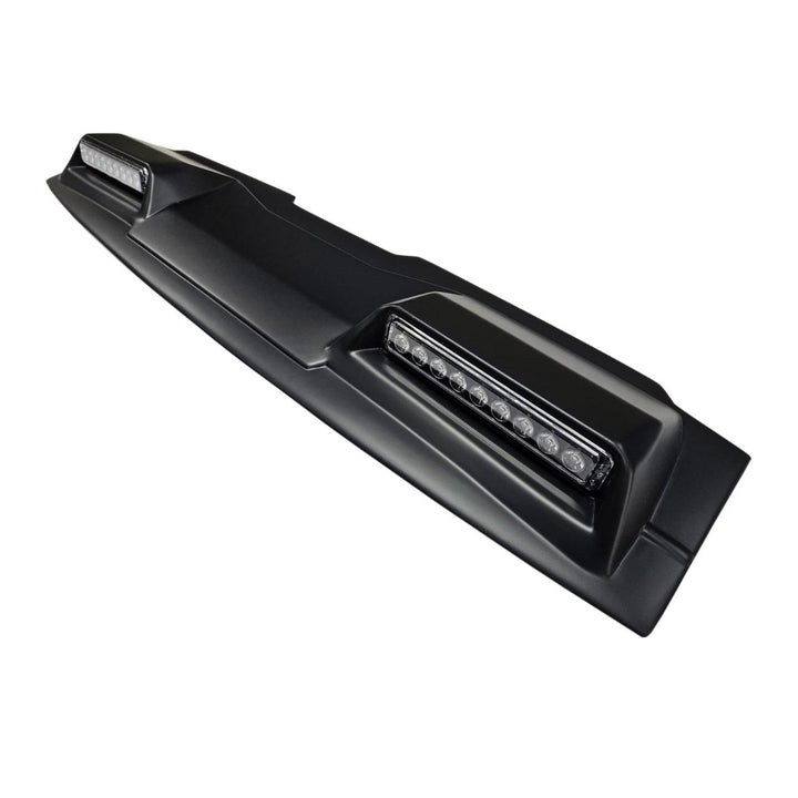 Amarok 2023 Roof Spoiler with GRNOX Dual Beam LED System Installed