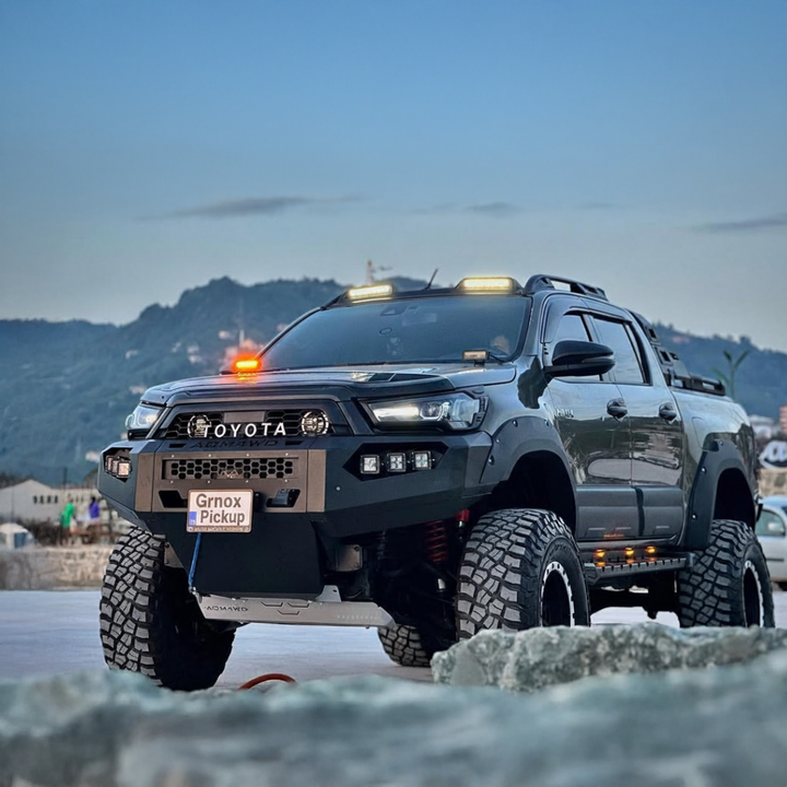 GRNOX Invincible Tailgate Cover for Toyota Hilux 2016+ – OEM Fit Rear Panel Upgrade