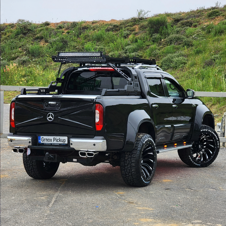 GRNOX X-Tail Rear Cover for Mercedes X-Class – X Design Matte Black