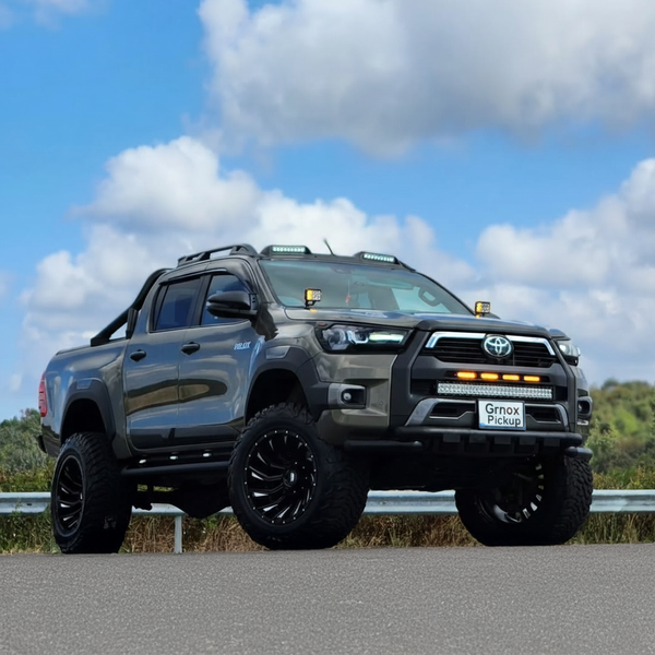 Toyota Hilux NightBlazer DualBeam Roof LED Light Bar – No-Drill 30° Off-Road Roof Lighting | GRNOX