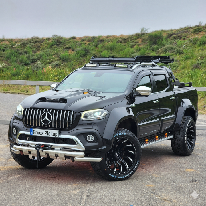 Mercedes X-Class with GRNOX X-Tail Armor Cover – No Drill Rear Upgrade